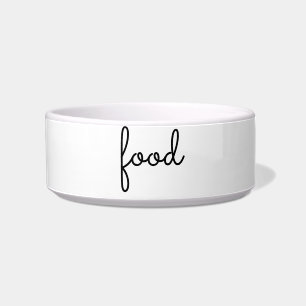 "customise / change your text & colours" - pet bow bowl