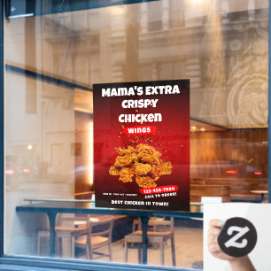 Customise Chicken Wing Restaurant Large Front
