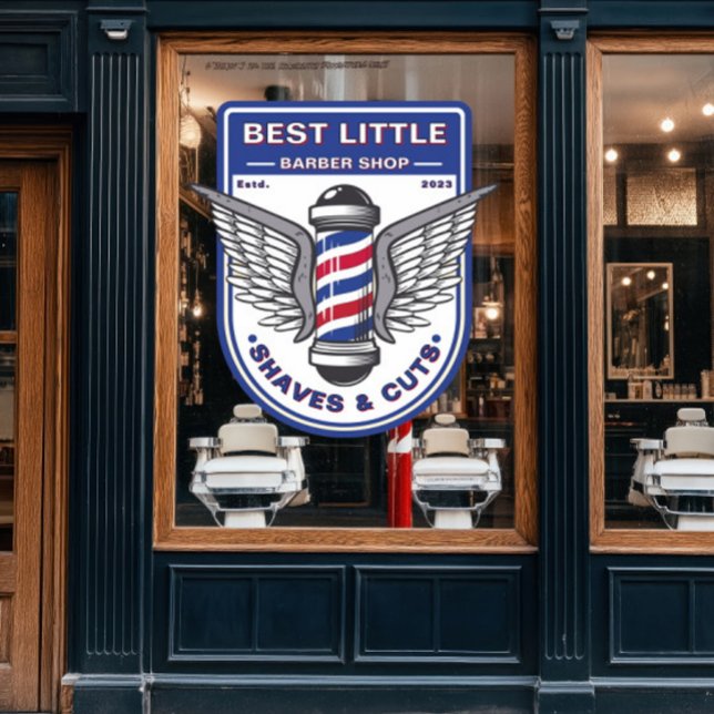 Customise Classic Barber Shop Traditional Pole  (Creator Uploaded)