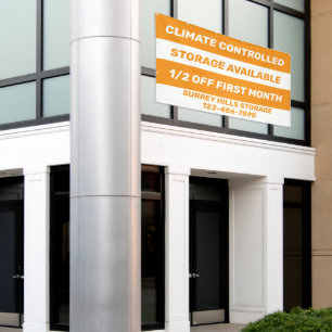 Customise Climate Controlled Storage Units Availab Banner