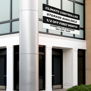 Customise Climate Controlled Storage Units Availab Banner