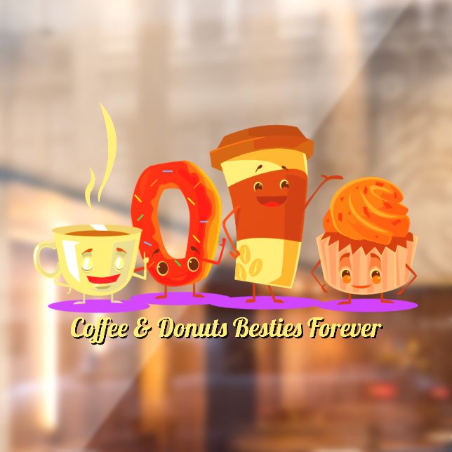 Customise Coffee And Doughnuts Besties Forever Pro (Sheet 2)