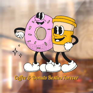 Customise Coffee And Doughnuts Besties Forever Pro