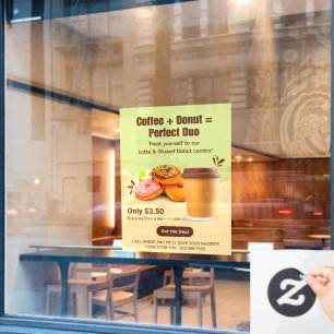 Customise Coffee And Doughnuts The Perfect Duo