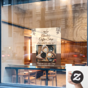 Customise Coffee Shop Business Front Medium