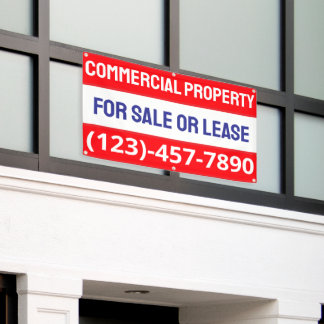 Customise Commercial Property For Sale Or Lease Banner