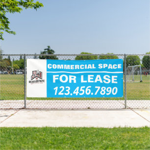 Customise Commercial Space For Lease Company Logo Banner