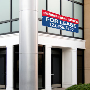 Customise Commercial Space For Lease Large Banner
