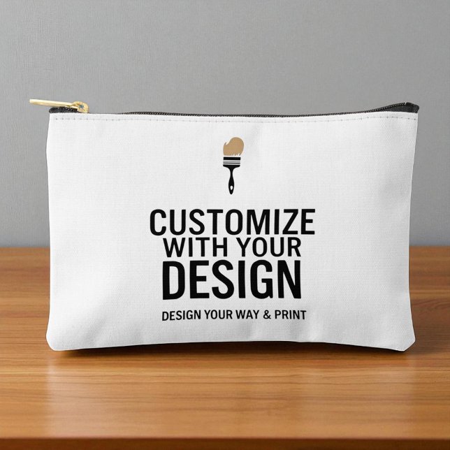 Customise Company Branded Custom Personalised  Accessory Pouch (Creator Uploaded)