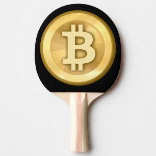 Customise Cool Bitcoin Ping Pong Paddle