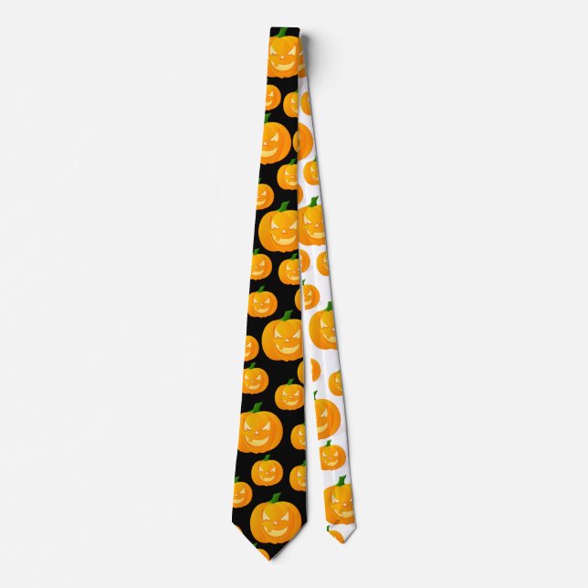 Customise Cool Halloween Party Tie (Front)