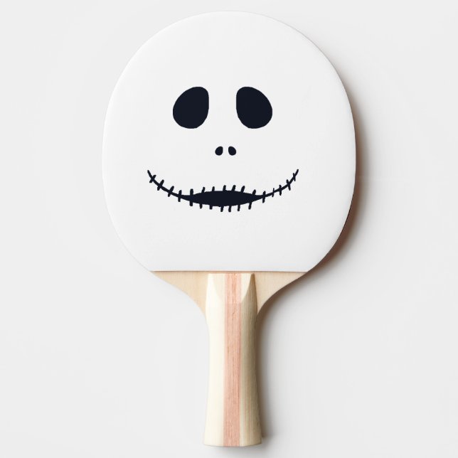 Customise Cool Halloween Scary Face Ping Pong Paddle (Front)