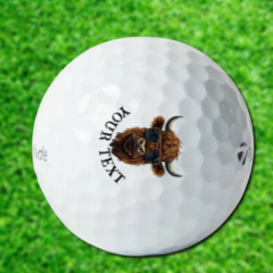 Customise Cool HIGHLANDER design Golf Balls