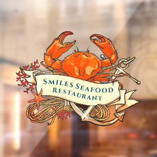 Customise Crab Seafood Anchor Restaurant Front