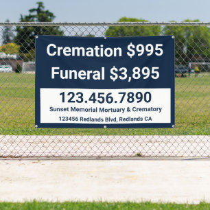 Customise Cremation Funeral Services Banner