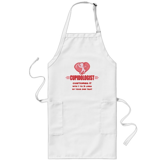 Customise Cupid Love Long Apron (Front)