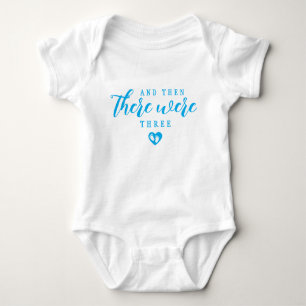 Customise Cute Then There Were Number  Baby Bodysuit