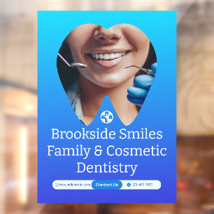 Customise Dentist Clinic Patient Tooth Smile Huge
