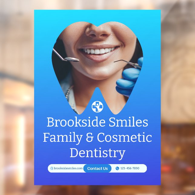 Customise Dentist Clinic Patient Tooth Smile Huge  (Sheet 2)