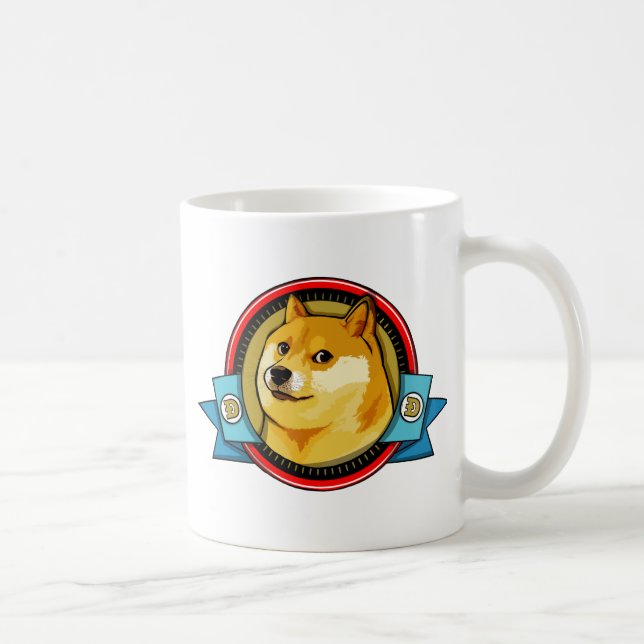 Customise Doge Meme With Your Own Text Coffee Mug (Right)