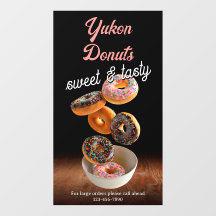 Customise Doughnut Shop Business Promotion