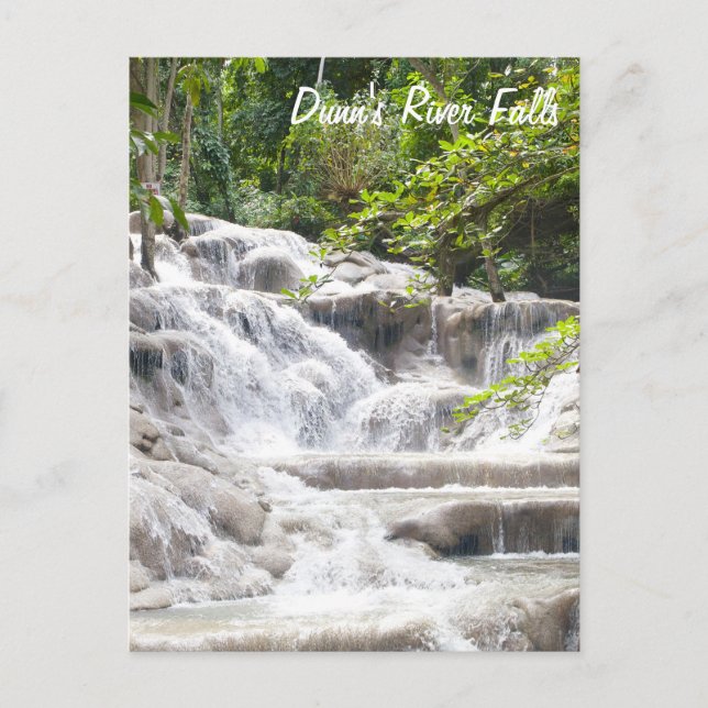 Customise Dunn’s River Falls photo Postcard (Front)