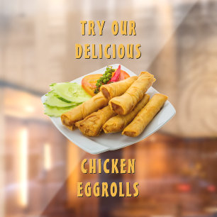 Customise Eggrolls Chinese Restaurant Food