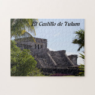 Customise El Castillo de Tulum - Mayan ruins Jigsaw Puzzle