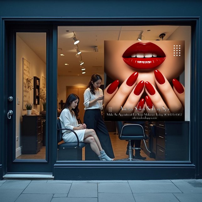 Customise Elegant Nails Day Spa Makeup Salon (Creator Uploaded)