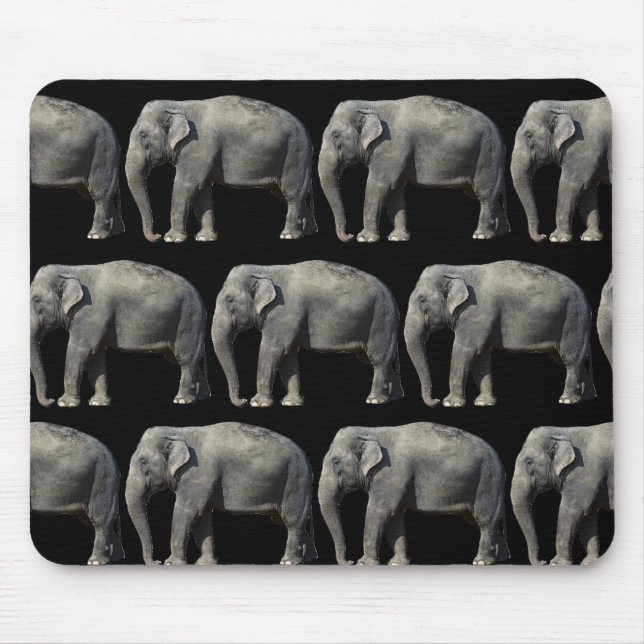 Customise Elephant Mouse Pad (Front)