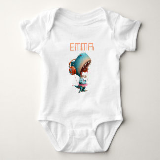 Customise Emma Gamer Baby Bodysuit 