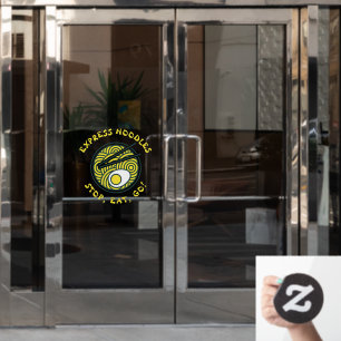 Customise Express Ramen Noodles Restaurant Door