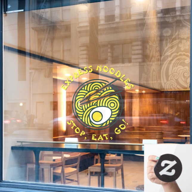 Customise Express Ramen Noodles Restaurant Medium (Cafe Window)