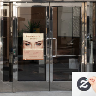 Customise Eyebrow Eyelash Beauty Salon Promotional