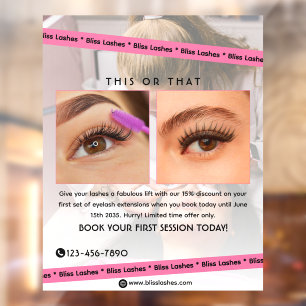 Customise  Eyelash Extensions Beauty Studio Promo