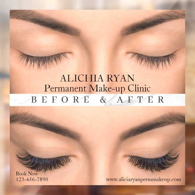 Customise Eyelash Extensions Perm Make up MedSalon (Sheet 2)