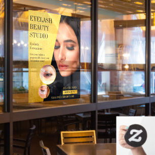 Customise Eyelash Extensions Studio Business Front