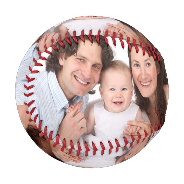 Customise family photo baseball (Front Left)