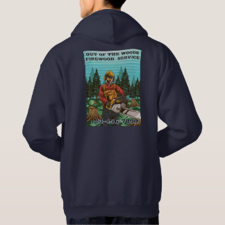 Customise Firewood Sales Business Promotional Hoodie