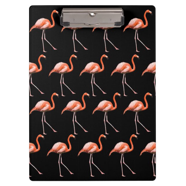 Customise Flamingos Clipboard (Front)