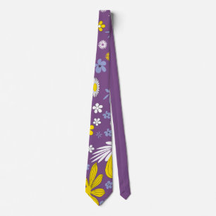 Customise Flower Galaxy Tie