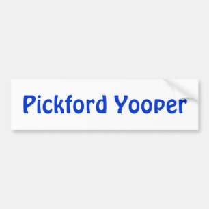 Customise for your U.P. Locale..  Bumper Stickers