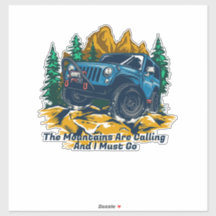 Customise Four Wheel Drive The Mountains Calling