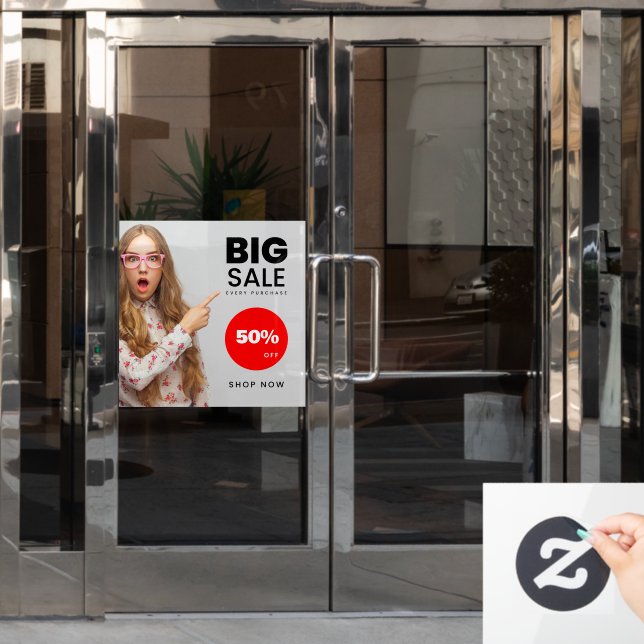 Customise Fun Generic Fashion Big Sale Percent Off (Office Door)