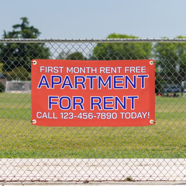 Customise Generic Apartment For Rent Lease   Banner (Insitu)