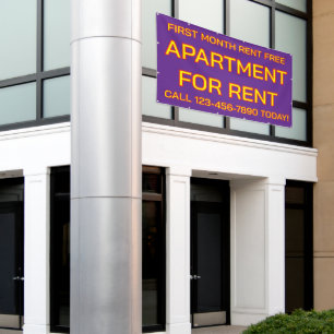 Customise Generic Apartment For Rent Lease Large Banner