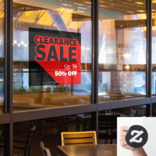 Customise Generic Clearance Sale Up To Percent Off