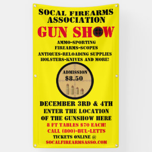 Customise Generic Gun Show Event Detailed Banner