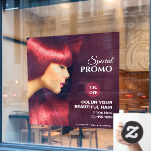Customise Generic Hair Salon Colour Sale Promo