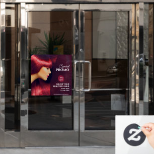 Customise Generic Hair Salon Colour Sale Promo